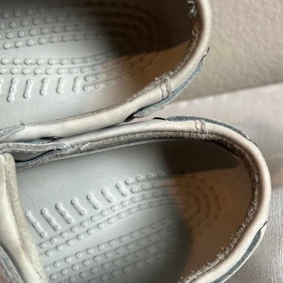 CROCS | Shoes | Crocs Rare Pit Crew Islander Boat Shoe Gray With ...